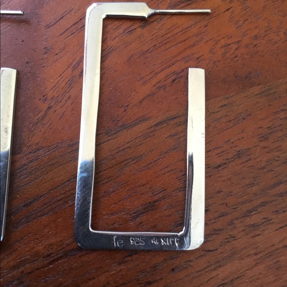 4 NWOT silver earrings - Picture 3 of 5